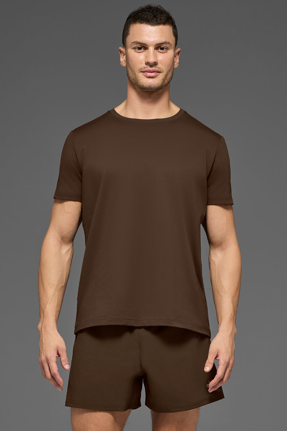 Conquer Reform Crewneck Short Sleeve - Espresso