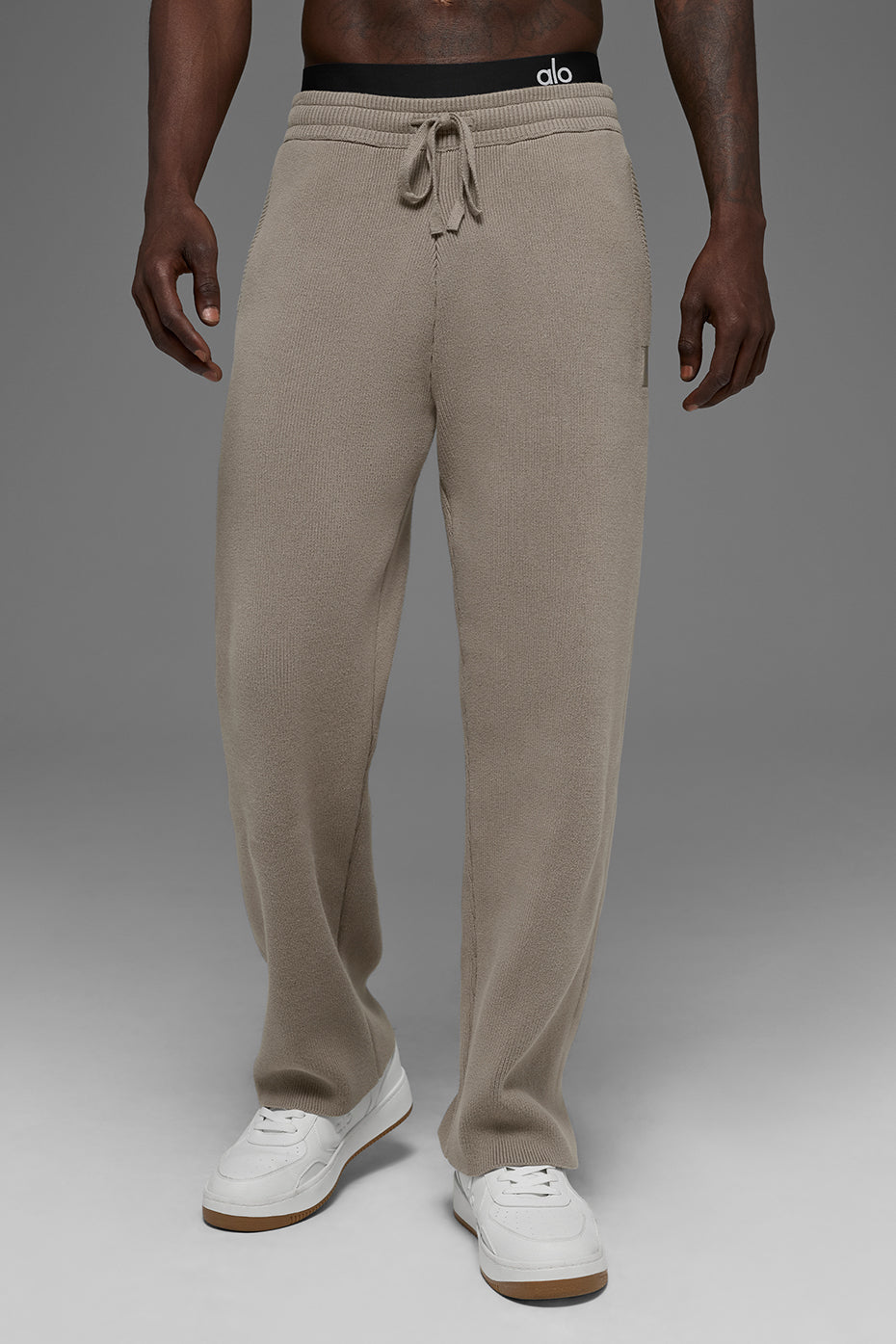 Scholar Straight Leg Sweatpant - Light Cocoa