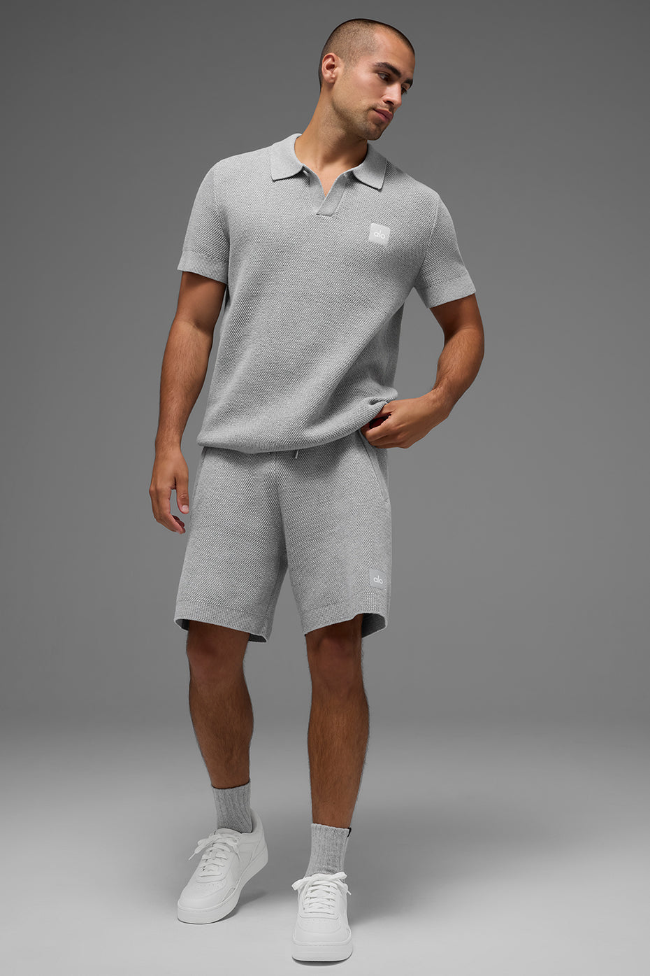 7" Sports Club Sweater Knit Short - Athletic Heather Grey